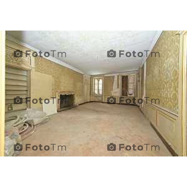 Tiziano Manzoni/LaPresse 30-01- 2026 Italia CronacaBergamo L\'ex asilo Principe di Napoli, storico edificio del XV-XVII riqualificazione n un centro culturale e artistico stenze che affacciano su Via pignolo 11