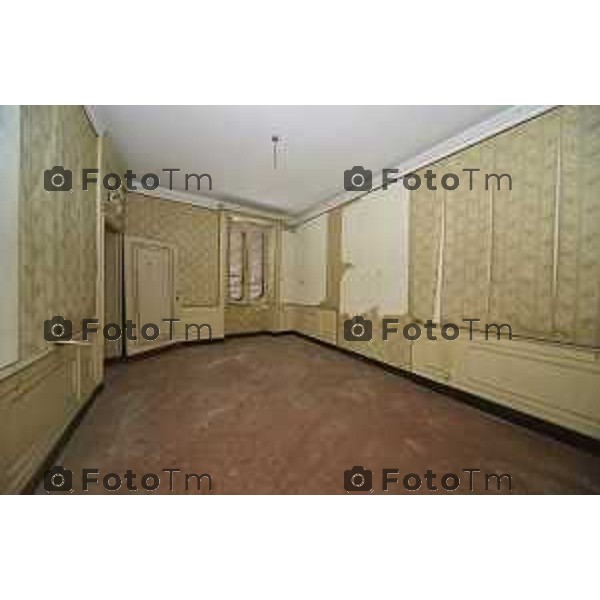 Tiziano Manzoni/LaPresse 30-01- 2026 Italia CronacaBergamo L\'ex asilo Principe di Napoli, storico edificio del XV-XVII riqualificazione n un centro culturale e artistico stenze che affacciano su Via pignolo 11