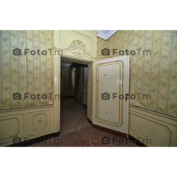 Tiziano Manzoni/LaPresse 30-01- 2026 Italia CronacaBergamo L\'ex asilo Principe di Napoli, storico edificio del XV-XVII riqualificazione n un centro culturale e artistico stenze che affacciano su Via pignolo 11