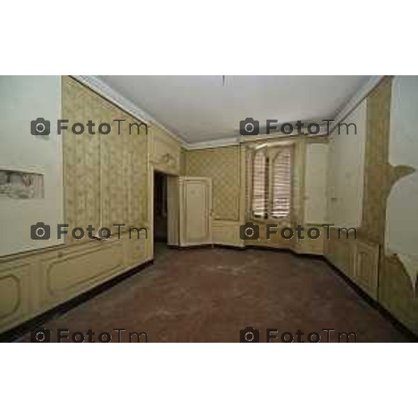 Tiziano Manzoni/LaPresse 30-01- 2026 Italia CronacaBergamo L\'ex asilo Principe di Napoli, storico edificio del XV-XVII riqualificazione n un centro culturale e artistico stenze che affacciano su Via pignolo 11