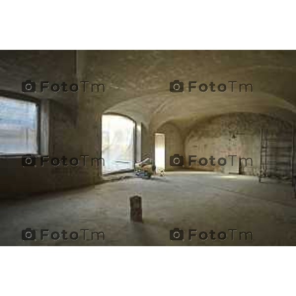 Tiziano Manzoni/LaPresse 30-01- 2026 Italia CronacaBergamo L\'ex asilo Principe di Napoli, storico edificio del XV-XVII riqualificazione n un centro culturale e artistico Sale Ristorante