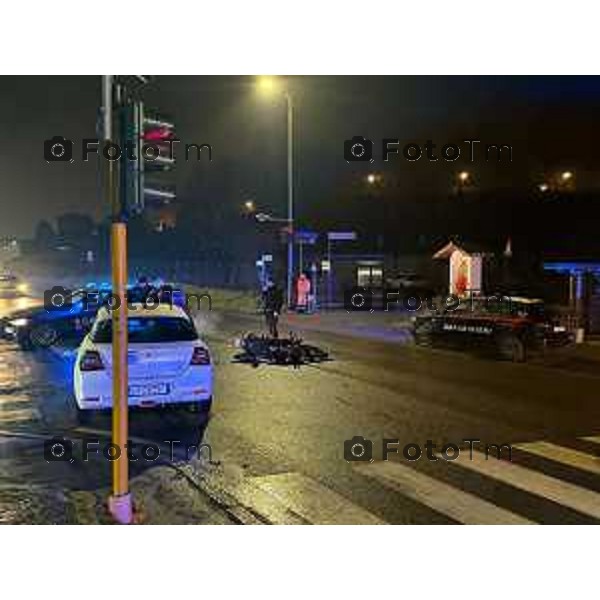 Tiziano Manzoni/LaPresse 2--02- 2026 Bergamo, Italia Cronaca IPonteranica (Bergamo),via Fustina, zona Bar Capolinea mortale Davide Brugnetti,