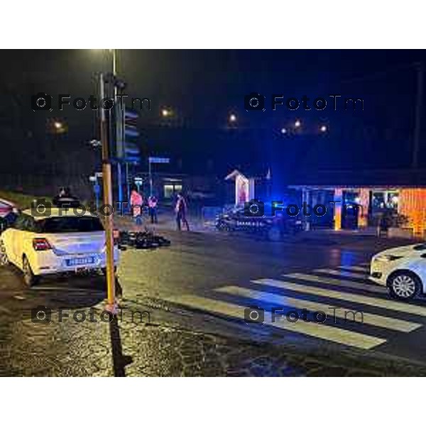 Tiziano Manzoni/LaPresse 2--02- 2026 Bergamo, Italia Cronaca IPonteranica (Bergamo),via Fustina, zona Bar Capolinea mortale Davide Brugnetti,