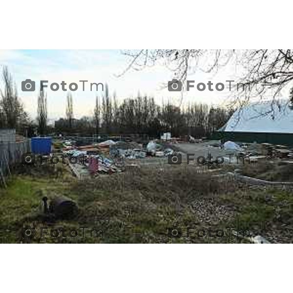 Tiziano Manzoni/Lapresse 5-2-2026 Bergamo tenni loreto il cantiere fermo