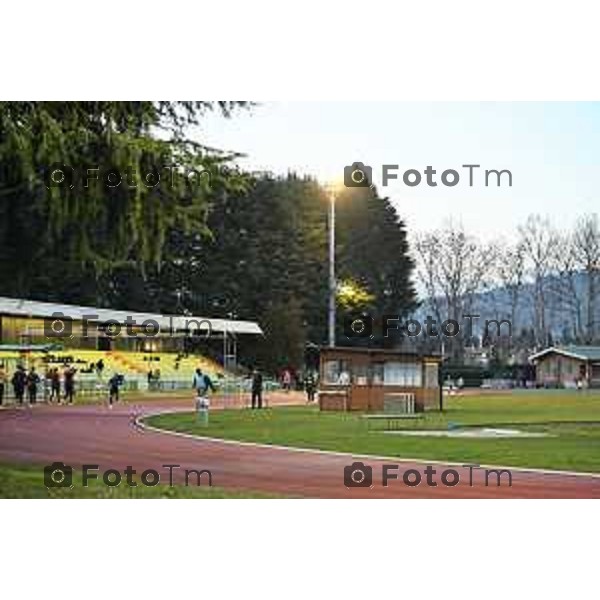Tiziano Manzoni/Lapresse 5-2-2026 Bergamo Bergamo il campo coni alle valli Bg