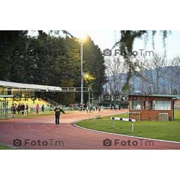 Tiziano Manzoni/Lapresse 5-2-2026 Bergamo Bergamo il campo coni alle valli Bg