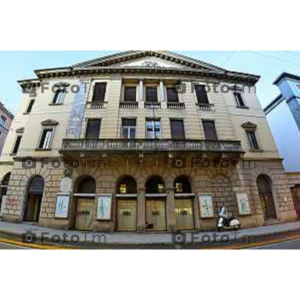 Tiziano Manzoni/LaPresse 6-2- 2026 Italia Cronaca Bergamo Banca Mediulanum largo Belotti