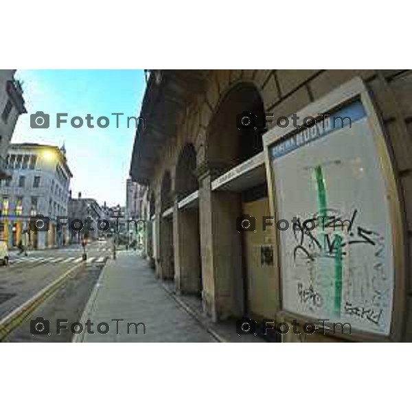 Tiziano Manzoni/LaPresse 6-02- 2026 Italia Cronaca Bergamo ex teatro nuovo dismesso in largo Belo