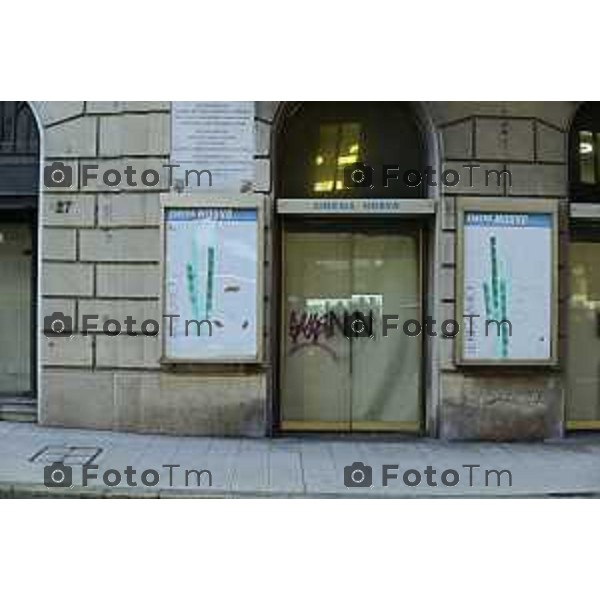 Tiziano Manzoni/LaPresse 6-02- 2026 Italia Cronaca Bergamo ex teatro nuovo dismesso in largo Belo