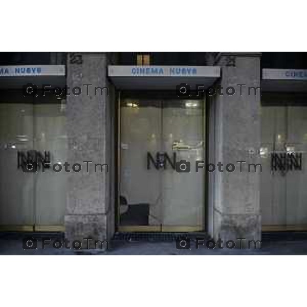 Tiziano Manzoni/LaPresse 6-02- 2026 Italia Cronaca Bergamo ex teatro nuovo dismesso in largo Belo