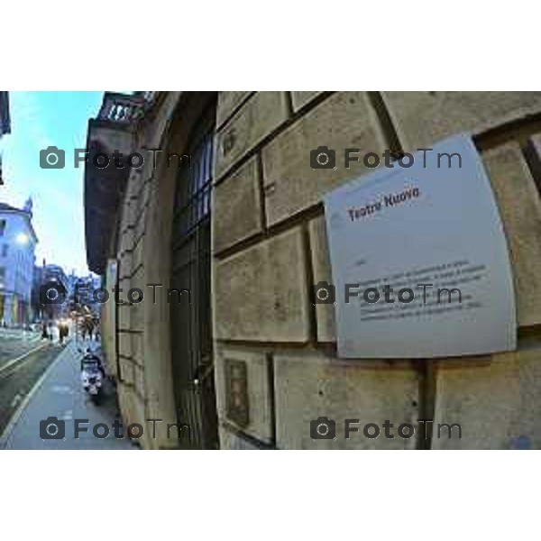 Tiziano Manzoni/LaPresse 6-02- 2026 Italia Cronaca Bergamo ex teatro nuovo dismesso in largo Belo