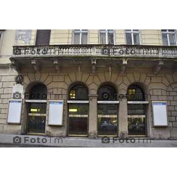 Foto LaPress Manzoni Tiziano 11/4/2018 ITALIA BERGAMO Cronaca EX CINEMA NUOVO