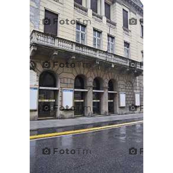 Foto LaPress Manzoni Tiziano 11/4/2018 ITALIA BERGAMO Cronaca EX CINEMA NUOVO