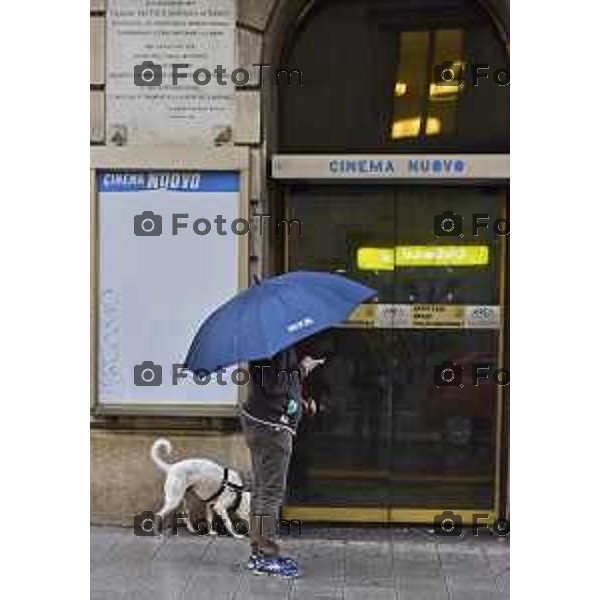 Foto LaPress Manzoni Tiziano 11/4/2018 ITALIA BERGAMO Cronaca EX CINEMA NUOVO