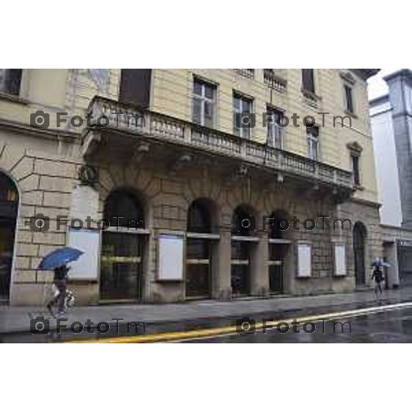 Foto LaPress Manzoni Tiziano 11/4/2018 ITALIA BERGAMO Cronaca EX CINEMA NUOVO