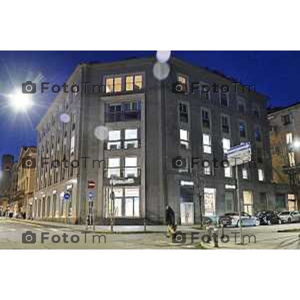 Tiziano Manzoni/LaPresse 6-2- 2026 Italia Cronaca Bergamo Banca Mediulanum largo Belotti