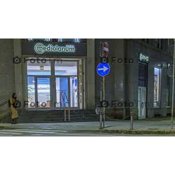 Tiziano Manzoni/LaPresse 6-2- 2026 Italia Cronaca Bergamo Banca Mediulanum largo Belotti