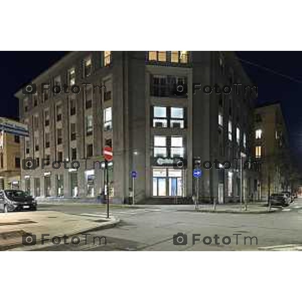 Tiziano Manzoni/LaPresse 6-2- 2026 Italia Cronaca Bergamo Banca Mediulanum largo Belotti