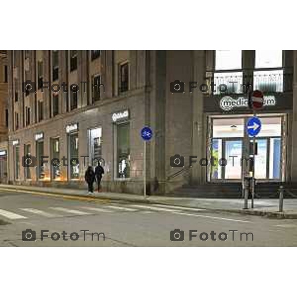 Tiziano Manzoni/LaPresse 6-2- 2026 Italia Cronaca Bergamo Banca Mediulanum largo Belotti