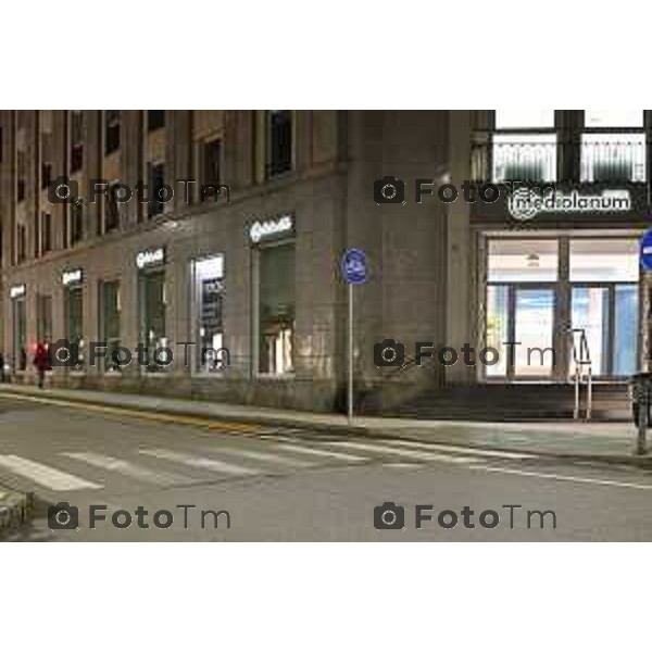 Tiziano Manzoni/LaPresse 6-2- 2026 Italia Cronaca Bergamo Banca Mediulanum largo Belotti