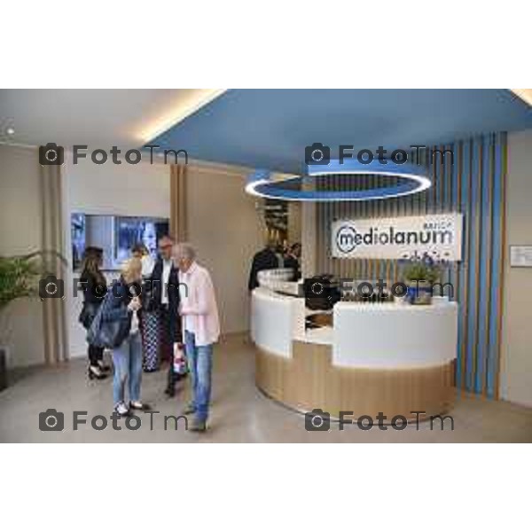 foto LaPresse Tiziano Manzoni 07/05/2018 Cronaca Bergamo - ITALIA inaugurazione Banca Mediulanum Family Banker Office di Bergamo