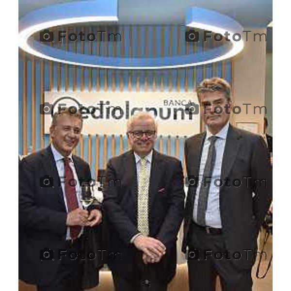 foto LaPresse Tiziano Manzoni 07/05/2018 Cronaca Bergamo - ITALIA inaugurazione Banca Mediulanum Family Banker Office di Bergamo