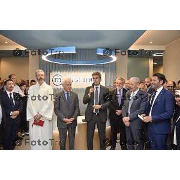 foto LaPresse Tiziano Manzoni 07/05/2018 Cronaca Bergamo - ITALIA inaugurazione Banca Mediulanum Family Banker Office di Bergamo