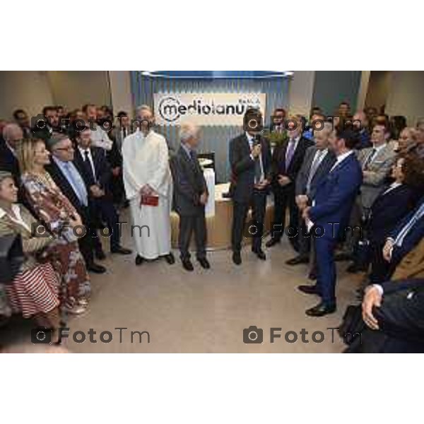 foto LaPresse Tiziano Manzoni 07/05/2018 Cronaca Bergamo - ITALIA inaugurazione Banca Mediulanum Family Banker Office di Bergamo