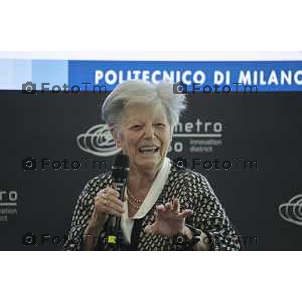 Tiziano Manzoni/LaPresse 07-2- 2026 Italia Cronaca Bergamo Parco Scientifico Tecnologico Kilometro Rosso, STEM (Science, Technology, Engineering and Mathematics) evento dedicato Amalia Ercoli Finzi, Professoressa emerita al Politecnico di Milano, che dialogherà con Ariela Benigni, Segretario scientifico e Coordinatore delle Ricerche delle sedi di Bergamo e Ranica dell’Istituto Mario Negri.