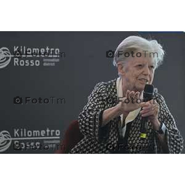 Tiziano Manzoni/LaPresse 07-2- 2026 Italia Cronaca Bergamo Parco Scientifico Tecnologico Kilometro Rosso, STEM (Science, Technology, Engineering and Mathematics) evento dedicato Amalia Ercoli Finzi, Professoressa emerita al Politecnico di Milano, che dialogherà con Ariela Benigni, Segretario scientifico e Coordinatore delle Ricerche delle sedi di Bergamo e Ranica dell’Istituto Mario Negri.