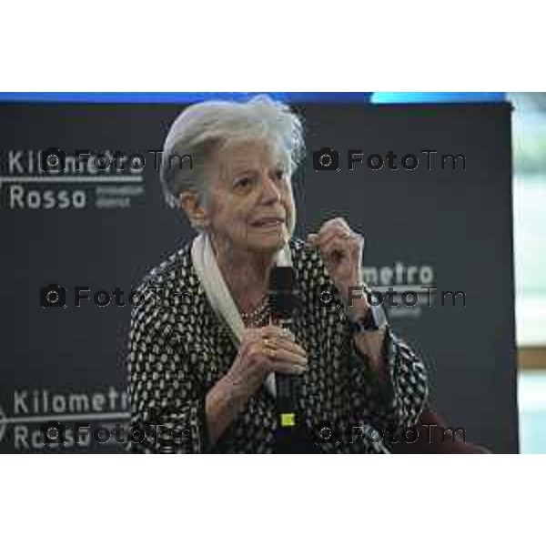 Tiziano Manzoni/LaPresse 07-2- 2026 Italia Cronaca Bergamo Parco Scientifico Tecnologico Kilometro Rosso, STEM (Science, Technology, Engineering and Mathematics) evento dedicato Amalia Ercoli Finzi, Professoressa emerita al Politecnico di Milano, che dialogherà con Ariela Benigni, Segretario scientifico e Coordinatore delle Ricerche delle sedi di Bergamo e Ranica dell’Istituto Mario Negri.
