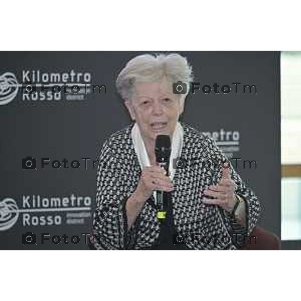 Tiziano Manzoni/LaPresse 07-2- 2026 Italia Cronaca Bergamo Parco Scientifico Tecnologico Kilometro Rosso, STEM (Science, Technology, Engineering and Mathematics) evento dedicato Amalia Ercoli Finzi, Professoressa emerita al Politecnico di Milano, che dialogherà con Ariela Benigni, Segretario scientifico e Coordinatore delle Ricerche delle sedi di Bergamo e Ranica dell’Istituto Mario Negri.