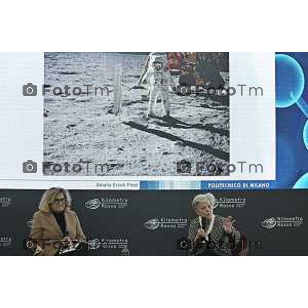 Tiziano Manzoni/LaPresse 07-2- 2026 Italia Cronaca Bergamo Parco Scientifico Tecnologico Kilometro Rosso, STEM (Science, Technology, Engineering and Mathematics) evento dedicato Amalia Ercoli Finzi, Professoressa emerita al Politecnico di Milano, che dialogherà con Ariela Benigni, Segretario scientifico e Coordinatore delle Ricerche delle sedi di Bergamo e Ranica dell’Istituto Mario Negri.