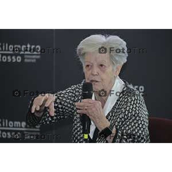 Tiziano Manzoni/LaPresse 07-2- 2026 Italia Cronaca Bergamo Parco Scientifico Tecnologico Kilometro Rosso, STEM (Science, Technology, Engineering and Mathematics) evento dedicato Amalia Ercoli Finzi, Professoressa emerita al Politecnico di Milano, che dialogherà con Ariela Benigni, Segretario scientifico e Coordinatore delle Ricerche delle sedi di Bergamo e Ranica dell’Istituto Mario Negri.