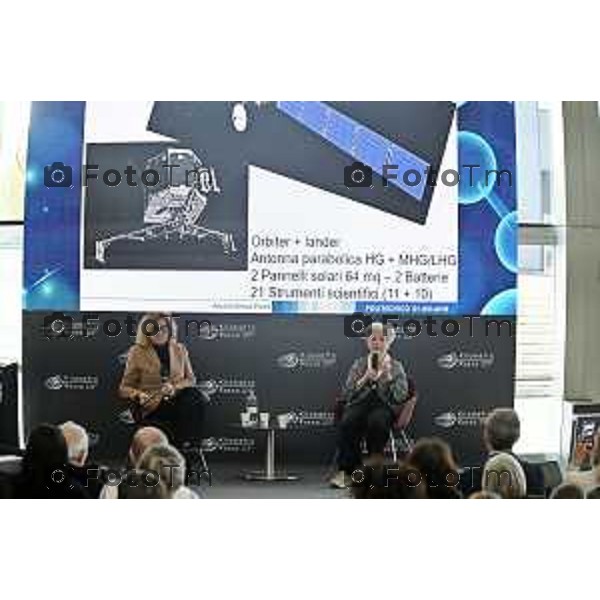 Tiziano Manzoni/LaPresse 07-2- 2026 Italia Cronaca Bergamo Parco Scientifico Tecnologico Kilometro Rosso, STEM (Science, Technology, Engineering and Mathematics) evento dedicato Amalia Ercoli Finzi, Professoressa emerita al Politecnico di Milano, che dialogherà con Ariela Benigni, Segretario scientifico e Coordinatore delle Ricerche delle sedi di Bergamo e Ranica dell’Istituto Mario Negri.