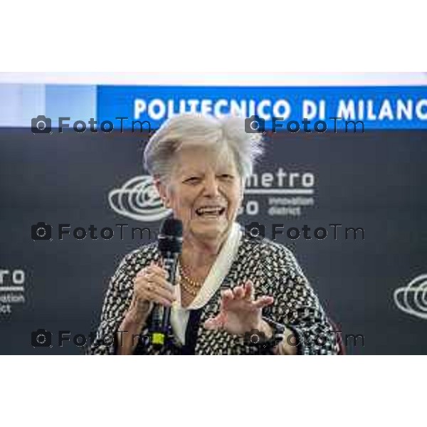 Tiziano Manzoni/LaPresse 07-2- 2026 Italia Cronaca Bergamo Parco Scientifico Tecnologico Kilometro Rosso, STEM (Science, Technology, Engineering and Mathematics) evento dedicato Amalia Ercoli Finzi, Professoressa emerita al Politecnico di Milano, che dialogherà con Ariela Benigni, Segretario scientifico e Coordinatore delle Ricerche delle sedi di Bergamo e Ranica dell’Istituto Mario Negri.