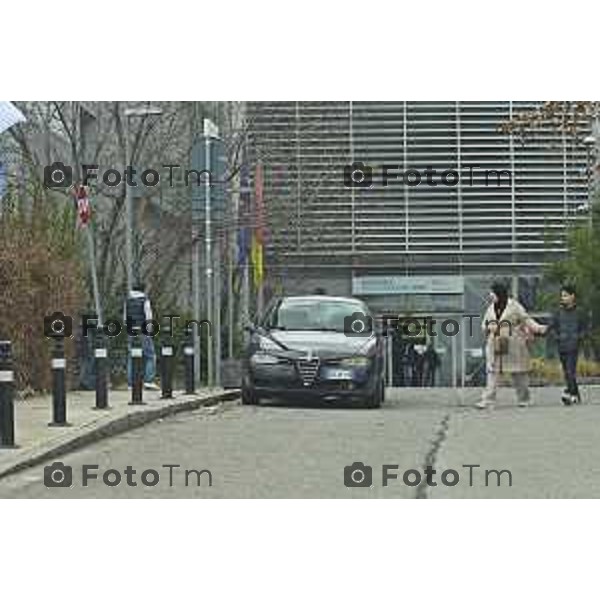 Tiziano Manzoni/LaPresse 7- 02- 2026 Italia CronacaBergamo Parcheggio Ospedale Papa Giovanni XXIII Interno esterno coperto sosta selvaggia divieto