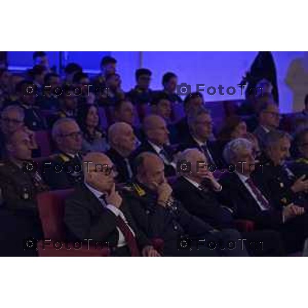 Tiziano Manzoni/Lapresse 9-2-2026 Bergamoconvegno Gdf il nuovo Testo Unico della Finanza” da sx Dott. Marco Elio Rottigni, Direttore Generale dell’Associazione Bancaria Italiana, ’On. Prof. Maurizio Leo, Viceministro dell’Economia Dott. Fabio Tamburini, Direttore de “Il Sole 24 Ore”.Avv. Andrea Zoppini, Professore Ordinario di Diritto Civile presso l’Università degli Studi Roma