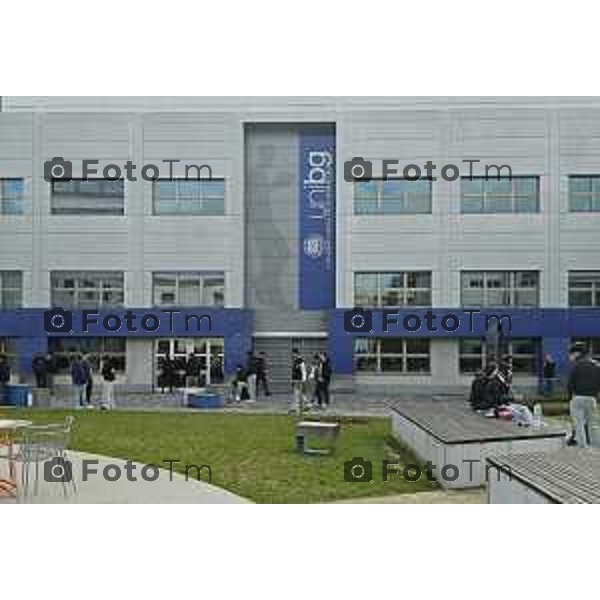 Tiziano Manzoni/LaPresse 11-2- 2026 Italia Cronaca BergamoUniversità degli studi di Bergamo 4 edizione di UniBgirls & STEM, un evento di sensibilizzazione al tema del divario di genere nell’ambito delle STEM (Science, Technology, Engineering and Mathematics)