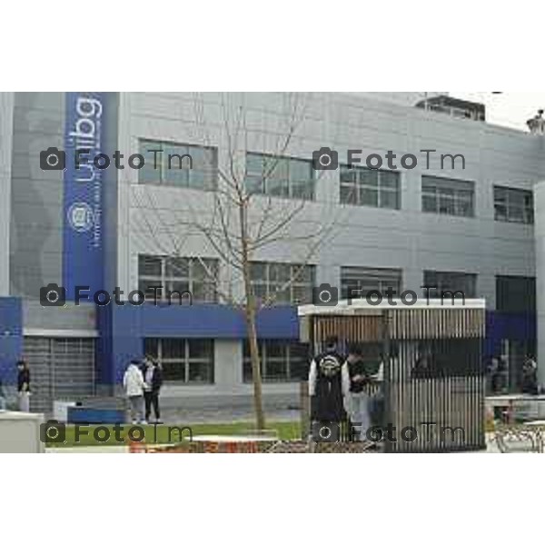 Tiziano Manzoni/LaPresse 11-2- 2026 Italia Cronaca BergamoUniversità degli studi di Bergamo 4 edizione di UniBgirls & STEM, un evento di sensibilizzazione al tema del divario di genere nell’ambito delle STEM (Science, Technology, Engineering and Mathematics)