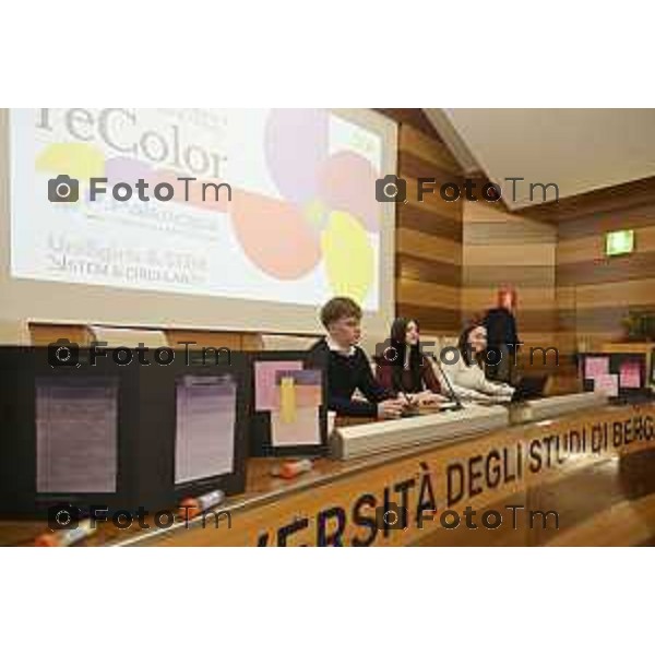 Tiziano Manzoni/LaPresse 11-2- 2026 Italia Cronaca BergamoUniversità degli studi di Bergamo 4 edizione di UniBgirls & STEM, un evento di sensibilizzazione al tema del divario di genere nell’ambito delle STEM (Science, Technology, Engineering and Mathematics)
