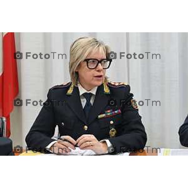 Protesta davanti al municipio contro inceneritore 13 Febbraio 2026 Bergamo ItaliaBergamo conferenzai 2025 della Polizia Locale. i, la comandante della Polizia Locale Monica Porta con i responsabili dei diversi Servizi. foto Tiziano Manzoni Lapresse