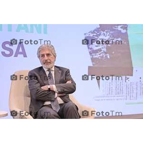 Protesta davanti al municipio contro inceneritore 16 Febbraio 2026 Bergamo A tu per tu con i capitani d\'impresa" A. Reza Arabnia, Amministratore Delegato di Gecofin, la holding di famiglia a capo di Geico, di cui è unico azionista nonché Presidente onorario. Modererà l’incontro Giovanna Ricuperati, Presidente Confindustria Bergamo.Tiziano Manzoni Lapresse