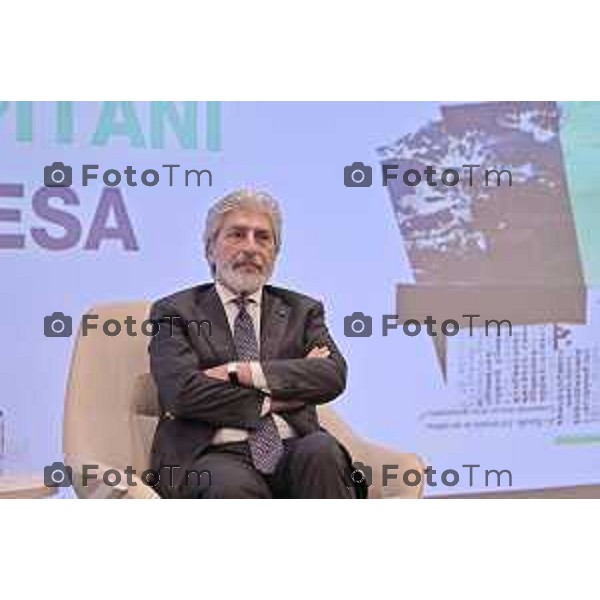 Protesta davanti al municipio contro inceneritore 16 Febbraio 2026 Bergamo A tu per tu con i capitani d\'impresa" A. Reza Arabnia, Amministratore Delegato di Gecofin, la holding di famiglia a capo di Geico, di cui è unico azionista nonché Presidente onorario. Modererà l’incontro Giovanna Ricuperati, Presidente Confindustria Bergamo.Tiziano Manzoni Lapresse