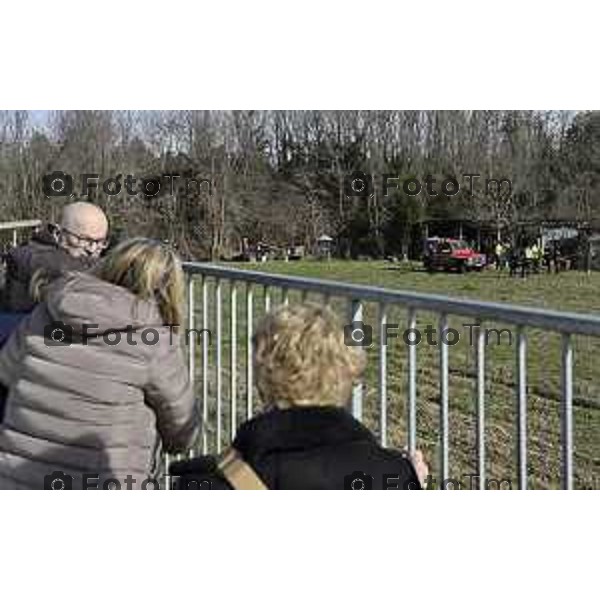 Protesta davanti al municipio contro inceneritore 18 Febbraio 2026 Bergamo Italia Giuseppe Viscardi, 66 anni, è morto poco dopo le 9.30 a Bonate Sotto, investito dal piccolo trattore che utilizzava per lavorare l’area adiacente a via Vivaldi. foto Tiziano Manzoni Lapresse