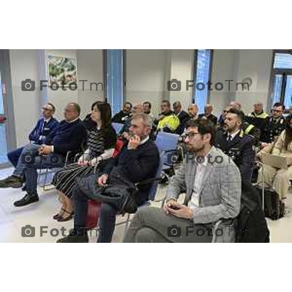 Albano Sant Alessandro comando polizia locale Presentazione comitato scientifico ricerca scomparsi ODV 20 Febbraio 2026 Montello Italia foto Tiziano Manzoni Lapresse