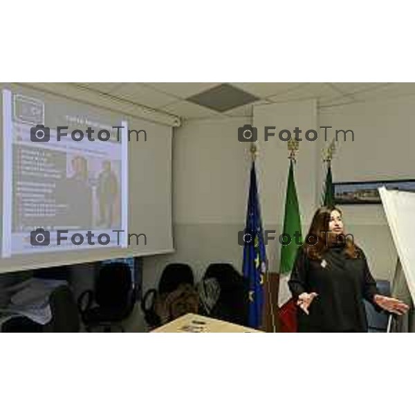 Albano Sant Alessandro comando polizia locale Presentazione comitato scientifico ricerca scomparsi ODV 20 Febbraio 2026 Montello Italia foto Tiziano Manzoni Lapresse