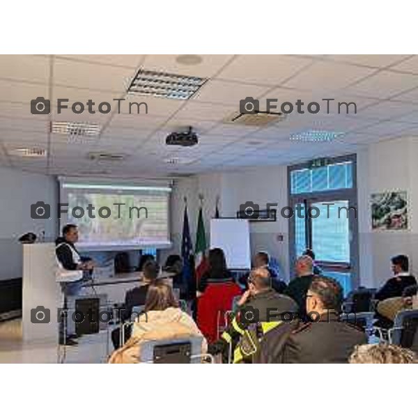 Albano Sant Alessandro comando polizia locale Presentazione comitato scientifico ricerca scomparsi ODV 20 Febbraio 2026 Montello Italia foto Tiziano Manzoni Lapresse