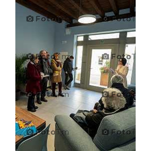 Bergamo La Corte Gentile ha aperto le porte. via San Bernardino 59 progetto di co-housing per over 65 21 Febbraio 2026 Bergamo Italia foto Tiziano Manzoni Lapresse