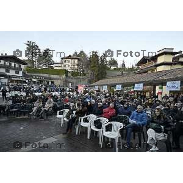 indimenticabili protagoniste della leggendaria Valanga Rosa, tratto indelebile e glorioso nella storia dello sci italiano – Claudia Giordani, Daniela Zini, Maria Rosa Quario, 12 Febbraio 2026 Selvino BG Italia foto Tiziano Manzoni Lapresse